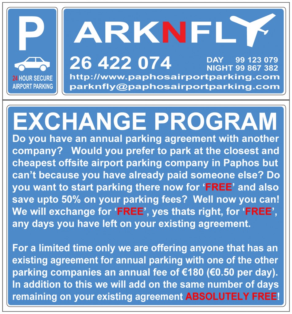 PARKNFLY BANNER AD